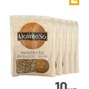 Blanic Manjericão em Flocos Vicente Só 10g